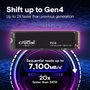 Crucial P310 SSD 500 GB M.2 NVMe PCIe Gen 4