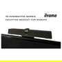 iiyama ProLite TE7514MIS-B2AG 189,3cm/75" 4K UHD VA Touch 8ms 60Hz 24/7 4xHDMI DP USB-C LAN WiFi 4x54W Speaker Black