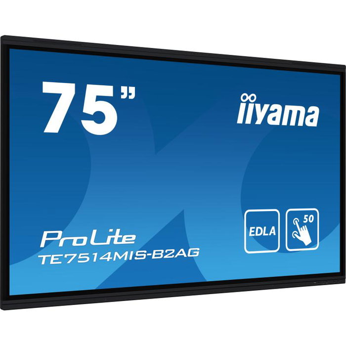 iiyama TE7514MIS-B2AG Monitor Digital Signage TE7514MISB2AG 75 Pulgadas, Pantalla Táctil