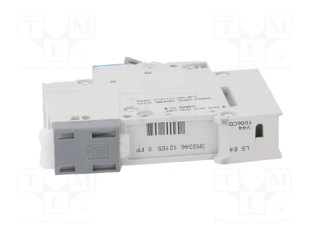 HAGER MCN106E Interruptor Magnetotérmico 6A 1 Polo 6kA HAGER MCN106E Interruptor Magnetotérmico 6A 1 Polo 6kA