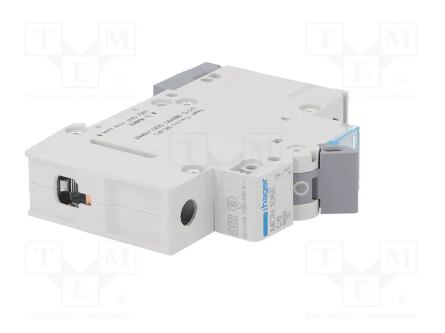 HAGER MCN106E Interruptor Magnetotérmico 6A 1 Polo 6kA HAGER MCN106E Interruptor Magnetotérmico 6A 1 Polo 6kA