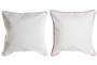 DKD Home Decor Funda Cojín Poliéster 45x45 cm, Surtido de 2 Unidades