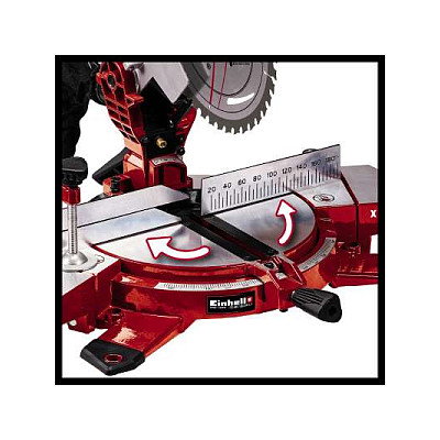 Einhell TE-MS 18/210 Li Solo Sierra Ingletadora a Batería, 210mm, 3000 RPM, Batería Ión de Litio Einhell TE-MS 18/210 Li Solo Sierra Ingletadora a Batería, 210mm, 3000 RPM, Batería Ión de Litio