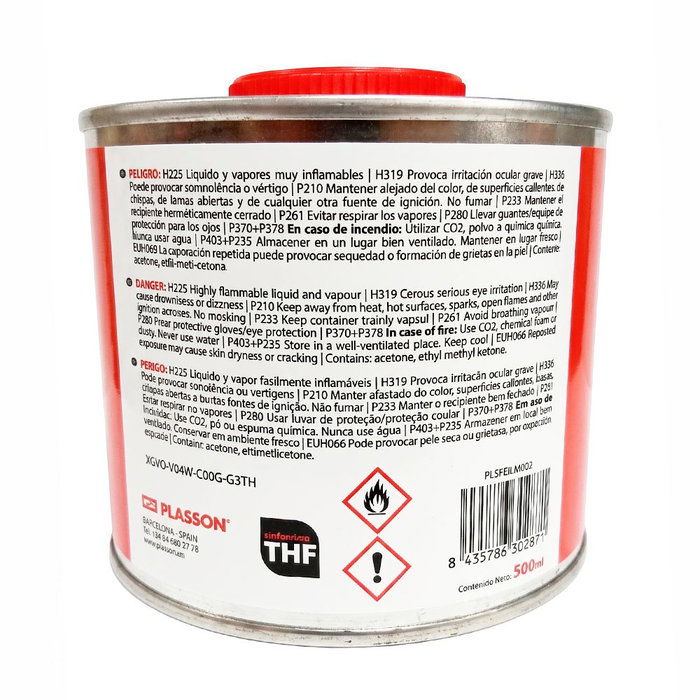 Plasson Limpiador PVC 500 ml