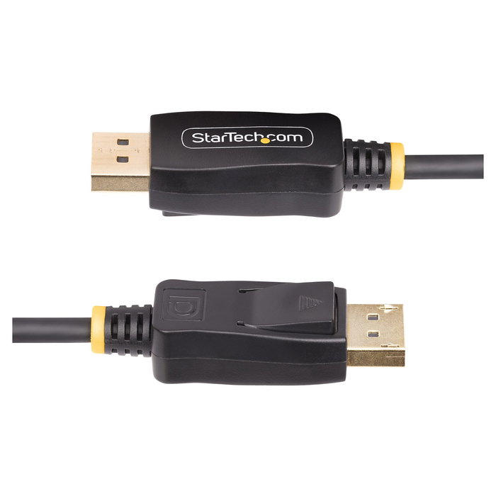 StarTech Cable Adaptador DisplayPort a HDMI 3m 4K 60Hz HDR DP a HDMI 2.0b Convertidor Activo de Vídeo Macho a Macho Negro Chapado en Oro StarTech Cable Adaptador DisplayPort a HDMI 3m 4K 60Hz HDR DP a HDMI 2.0b Convertidor Activo de Vídeo Macho a Macho Negro Chapado en Oro