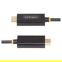 StarTech Cable Adaptador DisplayPort a HDMI 3m 4K 60Hz HDR DP a HDMI 2.0b Convertidor Activo de Vídeo Macho a Macho Negro Chapado en Oro