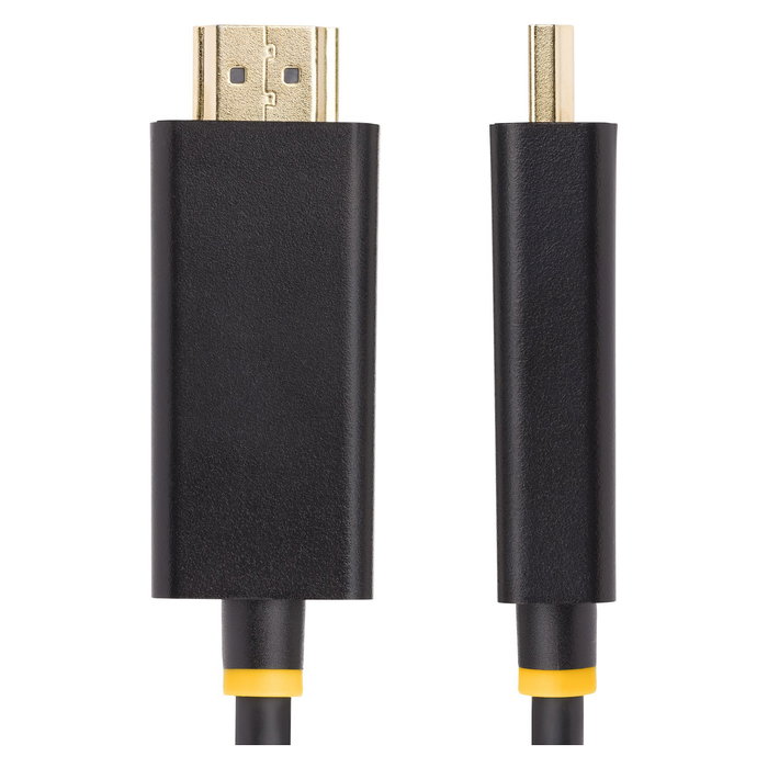 StarTech Cable Adaptador DisplayPort a HDMI 3m 4K 60Hz HDR DP a HDMI 2.0b Convertidor Activo de Vídeo Macho a Macho Negro Chapado en Oro StarTech Cable Adaptador DisplayPort a HDMI 3m 4K 60Hz HDR DP a HDMI 2.0b Convertidor Activo de Vídeo Macho a Macho Negro Chapado en Oro
