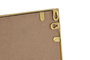 DKD Home Decor Espejo Ventana Dorado de Hierro y Cristal 122x122 cm