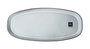 La Mediterranea Fuente Oval Black Clay 32x14.2x2.3cm (Pack de 10)