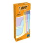 Bic Bolígrafo 4 Colores Pastel Caja de 12 Unidades