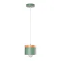 Mikayla Lámpara Colgante Metal y Madera - SKD-P1010-S | Diseño Moderno con Cable Regulable