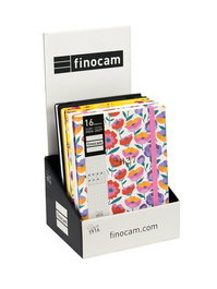 Finocam Agenda Anual 2026-27 Internacional Dotted 16 Meses Surtida
