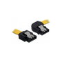 DeLOCK Cable SATA 30 cm Amarillo recto a ángulo recto