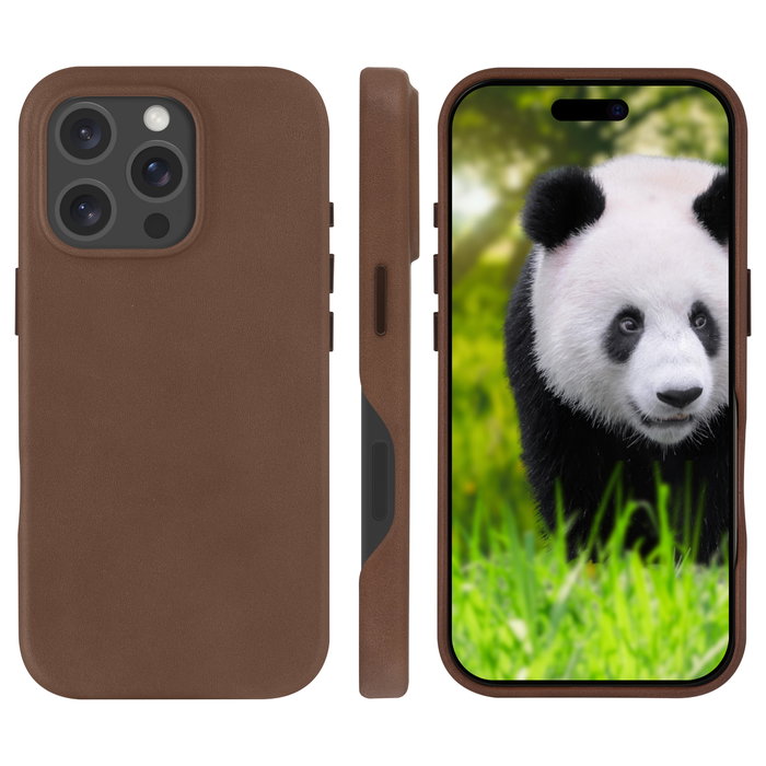 dbramante1928 Roskilde MagSafe para Apple iPhone 16 Pro, Cuero Dark Tan dbramante1928 Roskilde MagSafe para Apple iPhone 16 Pro, Cuero Dark Tan