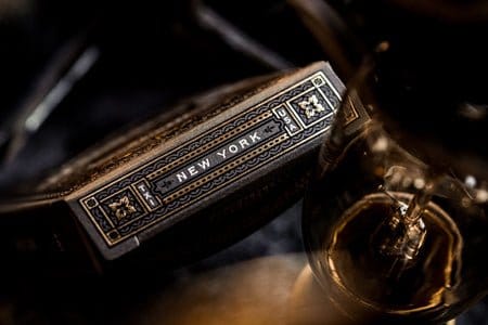 Theory 11 Baraja de cartas Hudson negro