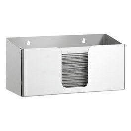 Bartscher ILZF20 Dispensador de toallas de papel plata