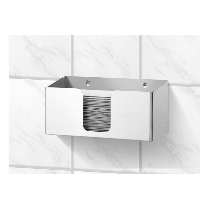 Bartscher ILZF20 Dispensador de toallas de papel plata