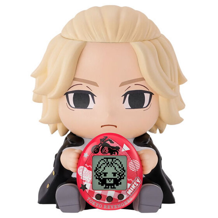 BANDAI Figura soporte Manjiro + Tamagotchi Hugmy Tokyo Revengers