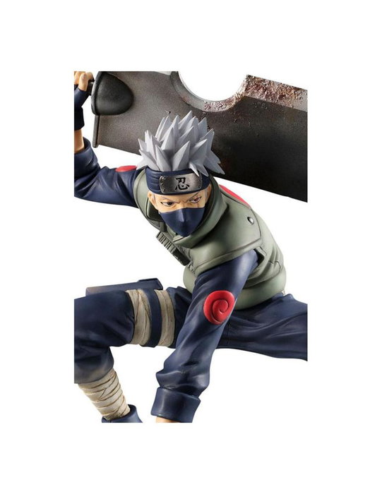 Megahouse Figura Gem Series Naruto Kakashi Hatake Great Ninja War 15th Anniversary PVC 15cm