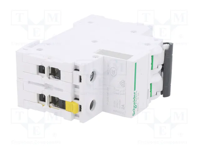 SCHNEIDER ELECTRIC Interruptor magnetotérmico ACTI9 iC60N 2A 2P Característica D SCHNEIDER ELECTRIC Interruptor magnetotérmico ACTI9 iC60N 2A 2P Característica D