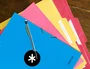 Antartik Carpeta de gomas tres solapas azul A4