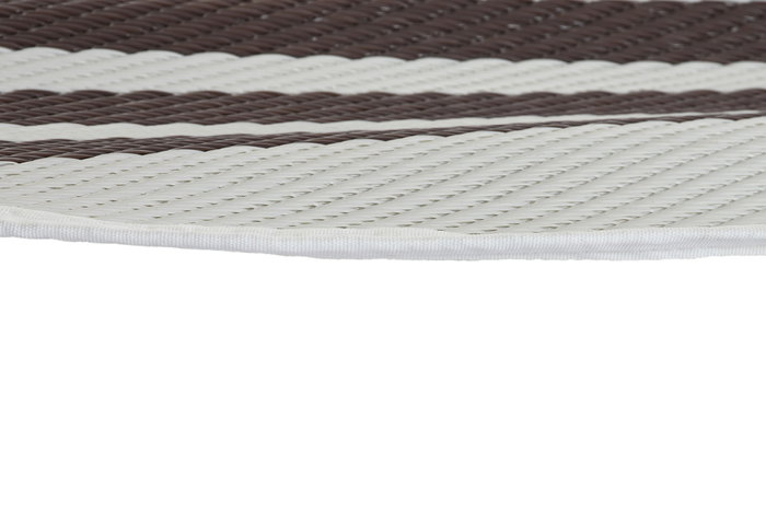DKD Home Decor Alfombra Marron Beige 150 x 150 cm (6 Unidades)