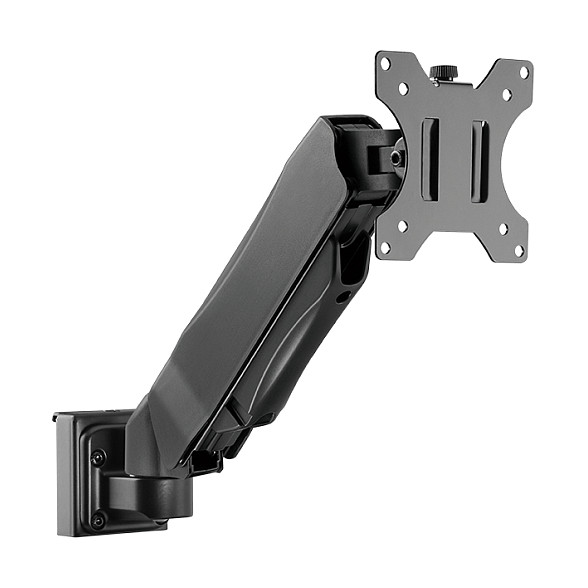 LogiLink Brazo para Monitor con Resorte de Gas para Slatwall, 13-27 pulgadas LogiLink Brazo para Monitor con Resorte de Gas para Slatwall, 13-27 pulgadas