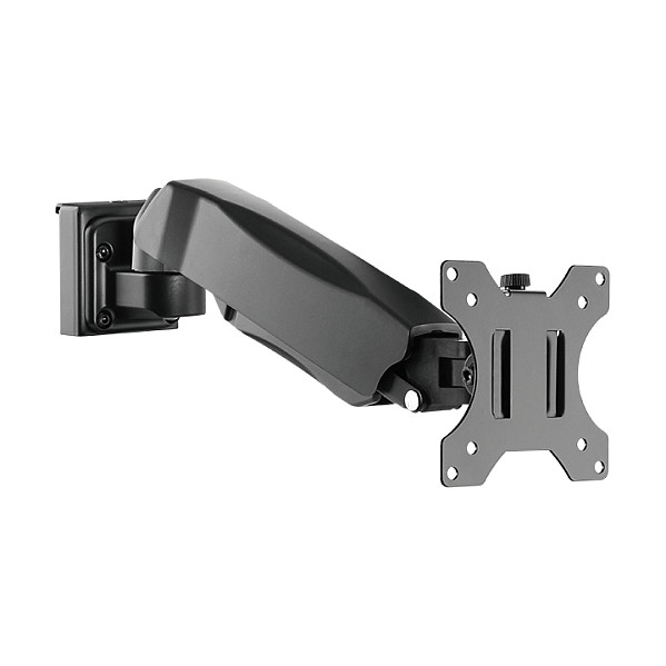 LogiLink Brazo para Monitor con Resorte de Gas para Slatwall, 13-27 pulgadas LogiLink Brazo para Monitor con Resorte de Gas para Slatwall, 13-27 pulgadas