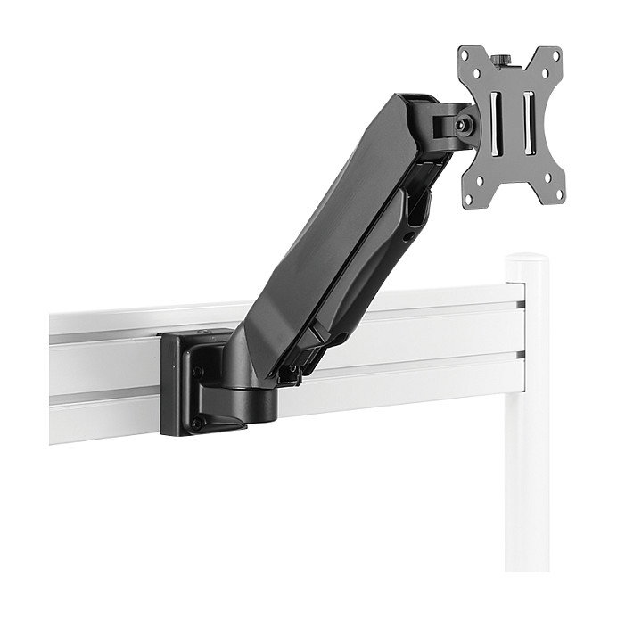 LogiLink Brazo para Monitor con Resorte de Gas para Slatwall, 13-27 pulgadas LogiLink Brazo para Monitor con Resorte de Gas para Slatwall, 13-27 pulgadas