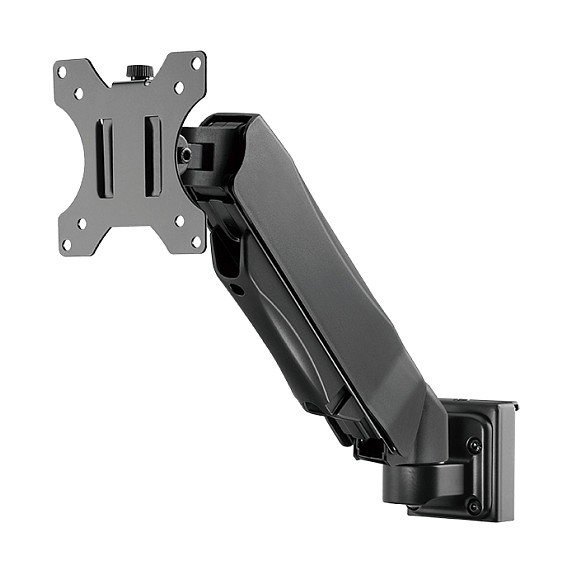 LogiLink Brazo para Monitor con Resorte de Gas para Slatwall, 13-27 pulgadas LogiLink Brazo para Monitor con Resorte de Gas para Slatwall, 13-27 pulgadas
