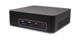 AOpen Mini PC DEN5128 490.ON600.0250 | Intel i7-1260P vPro, 512GB SSD, 16GB DDR4, Windows 11 Pro, WiFi+BT