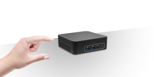 AOpen Mini PC DEN5128 490.ON600.0250 | Intel i7-1260P vPro, 512GB SSD, 16GB DDR4, Windows 11 Pro, WiFi+BT