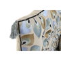 DKD Home Decor Sillon Set 4 Algodon Azul y Beige