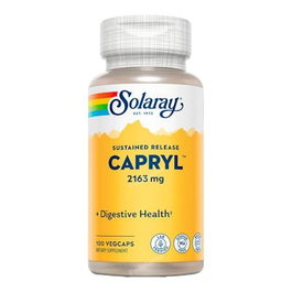SOLARAY Ácido Caprílico (Capryl Tm) 100 Cápsulas Veganas