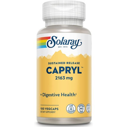 SOLARAY Capryl Ácido Caprílico 100 Cápsulas Vegetales SOLARAY Capryl Ácido Caprílico 100 Cápsulas Vegetales