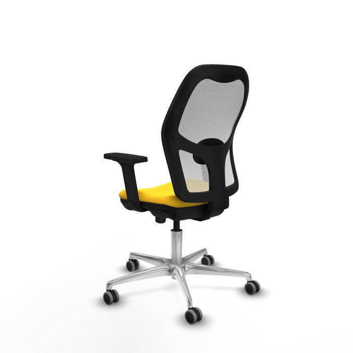 PIQUERAS Y CRESPO Silla de oficina Jorquera Amarillo y Blanco PIQUERAS Y CRESPO Silla de oficina Jorquera Amarillo y Blanco
