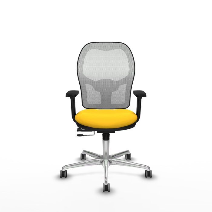 PIQUERAS Y CRESPO Silla de oficina Jorquera Amarillo y Blanco PIQUERAS Y CRESPO Silla de oficina Jorquera Amarillo y Blanco