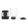 Jata Hogar Batidora de Vaso, 1500 W, Acero Inoxidable y Cristal, 1.8 Litros, 17000 RPM, Pica Hielo, 2 Velocidades + Pulse
