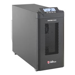Riello SAI UPS Sentinel Tower STW 10000, Trifásico Online 10000VA/10000W, Doble Conversión, Onda Senoidal Pura, para Infraestructuras Críticas y Servidores