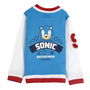 Cerdá Chaqueta Cotton Brushed Baseball Sonic 10 Años Niños Azul