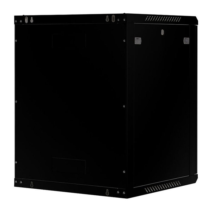 ROLINE Bastidor de pared 15HE 600x600x779mm 19" Negro 80 kg max 26.21.0292 - Incluye rieles rack, puerta frontal vidrio, paneles laterales desmontables