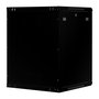 ROLINE Bastidor de pared 15HE 600x600x779mm 19" Negro 80 kg max 26.21.0292 - Incluye rieles rack, puerta frontal vidrio, paneles laterales desmontables