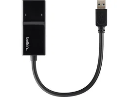 Belkin Adaptador USB 3.0 a Gigabit Ethernet Negro