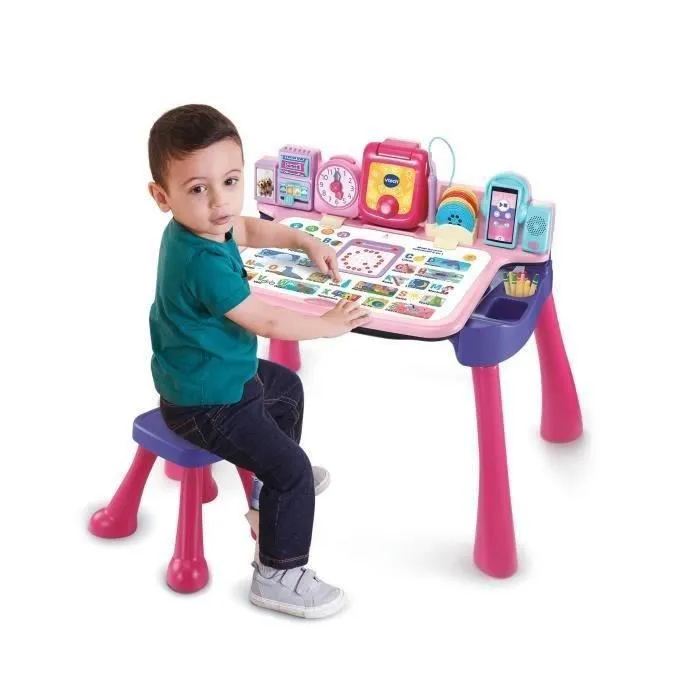 VTECH - Escritorio interactivo Magi 5 en 1 - Rosa