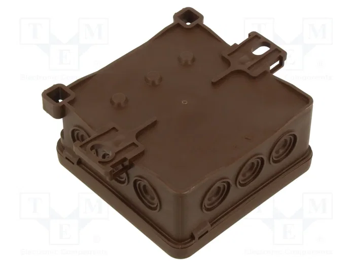 SIMET FASTBOX Caja de conexiones marrón empotrada