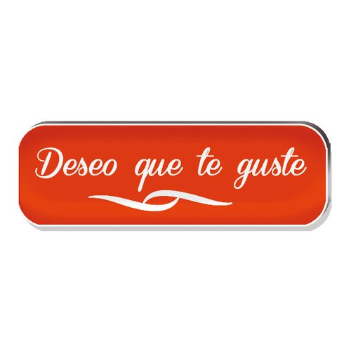 Etiquetas Regalo Adh. Holograficas Rollo 250 Uds. 45X15 Deseo Que Te Guste Rojo Etiquetas Regalo Adh. Holograficas Rollo 250 Uds. 45X15 Deseo Que Te Guste Rojo