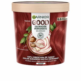 Garnier GOOD Coloración Permanente Sin Amoníaco 6.6 Rojo Granada