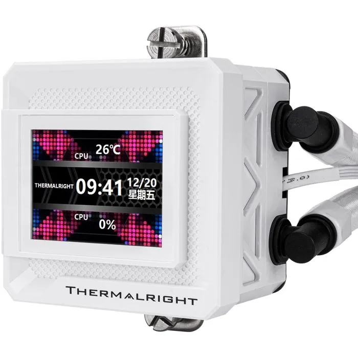 Thermalright Frozen Warframe 240 SE ARGB AIO White - Refrigeración Líquida All-in-One con 2 Ventiladores de 120 mm ARGB - FROWAR24SEARGB-WH Thermalright Frozen Warframe 240 SE ARGB AIO White - Refrigeración Líquida All-in-One con 2 Ventiladores de 120 mm ARGB - FROWAR24SEARGB-WH