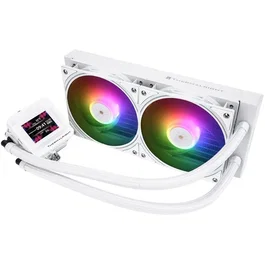Thermalright Frozen Warframe 240 SE ARGB AIO White - Refrigeración Líquida All-in-One con 2 Ventiladores de 120 mm ARGB - FROWAR24SEARGB-WH
