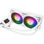 Thermalright Frozen Warframe 240 SE ARGB AIO White - Refrigeración Líquida All-in-One con 2 Ventiladores de 120 mm ARGB - FROWAR24SEARGB-WH